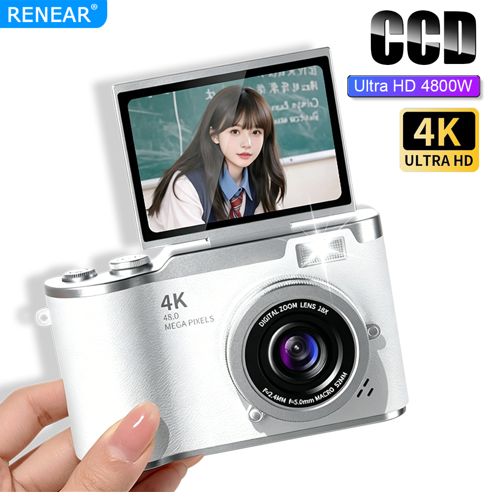 Kids Physical Education Videos - 휴대용 4K CCD 디지털 카메라 HD