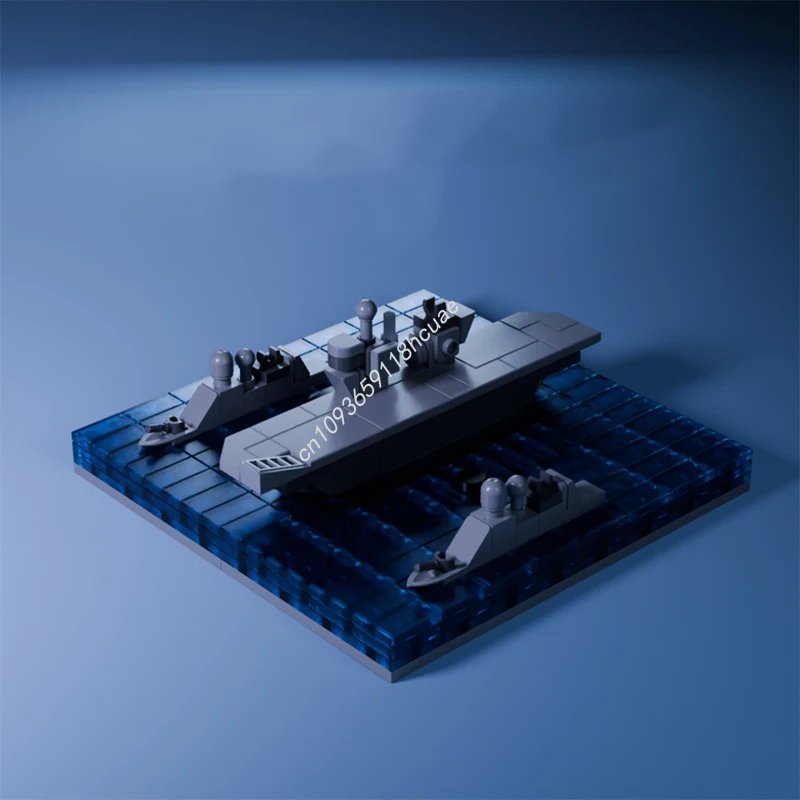 Kids Education Group - 463pcs MOC 해군 그룹 모델 빌딩