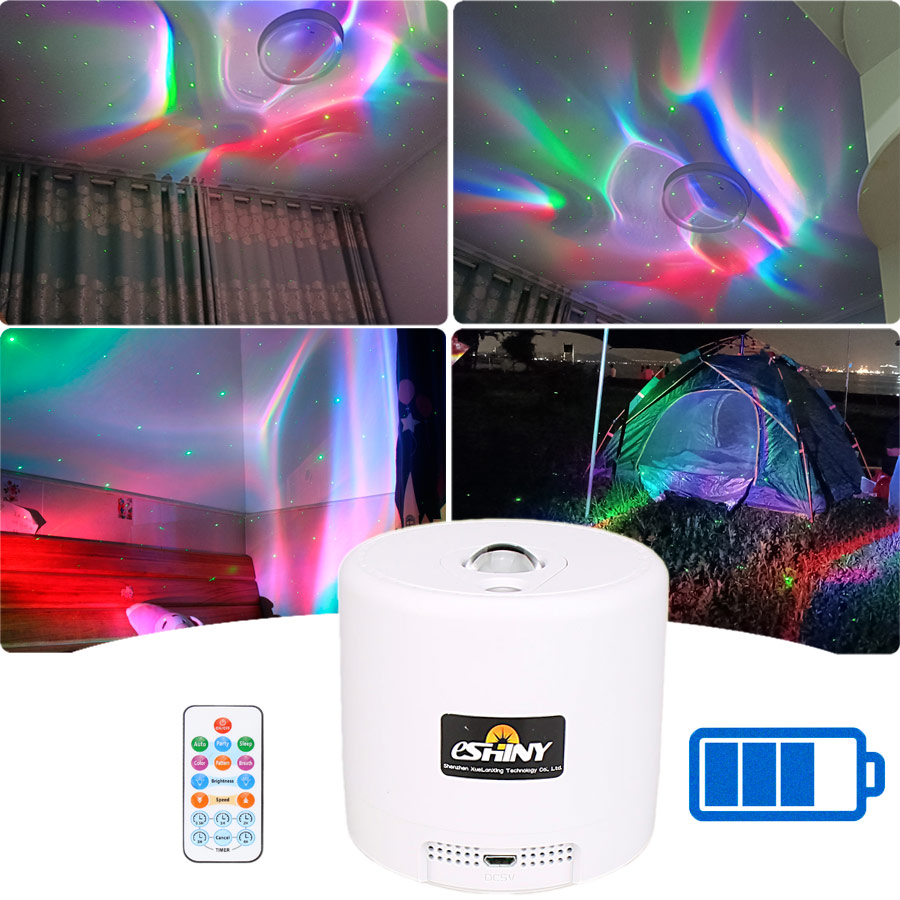 Drawing Projector Kids - SA204 RGB LED 모티브 오로라 프로젝터