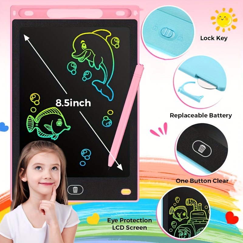 8.5 인치 LCD 그리기 태블릿의 30pcs 마술 칠 - Kids Education Drawing 리뷰 및 가격