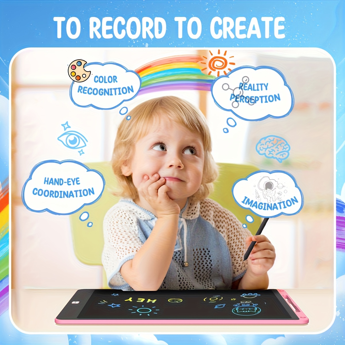 8.5 인치 LCD 그리기 태블릿의 30pcs 마술 칠 - Kids Education Drawing 리뷰 및 가격