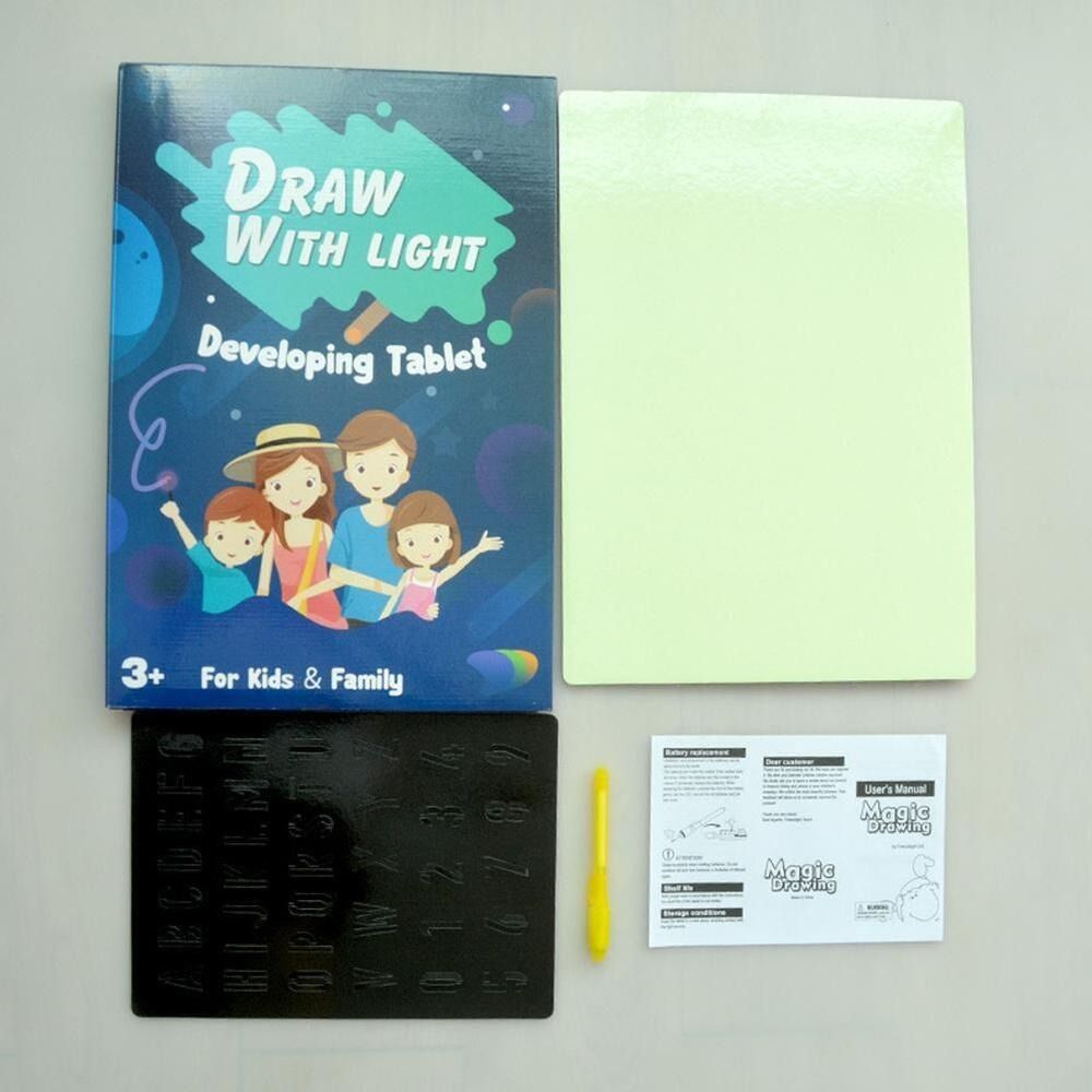KT 보드 어린이 빛나는 쓰기 보드 어린이 선물 아이  - Kids Education Drawing 리뷰 및 가격
