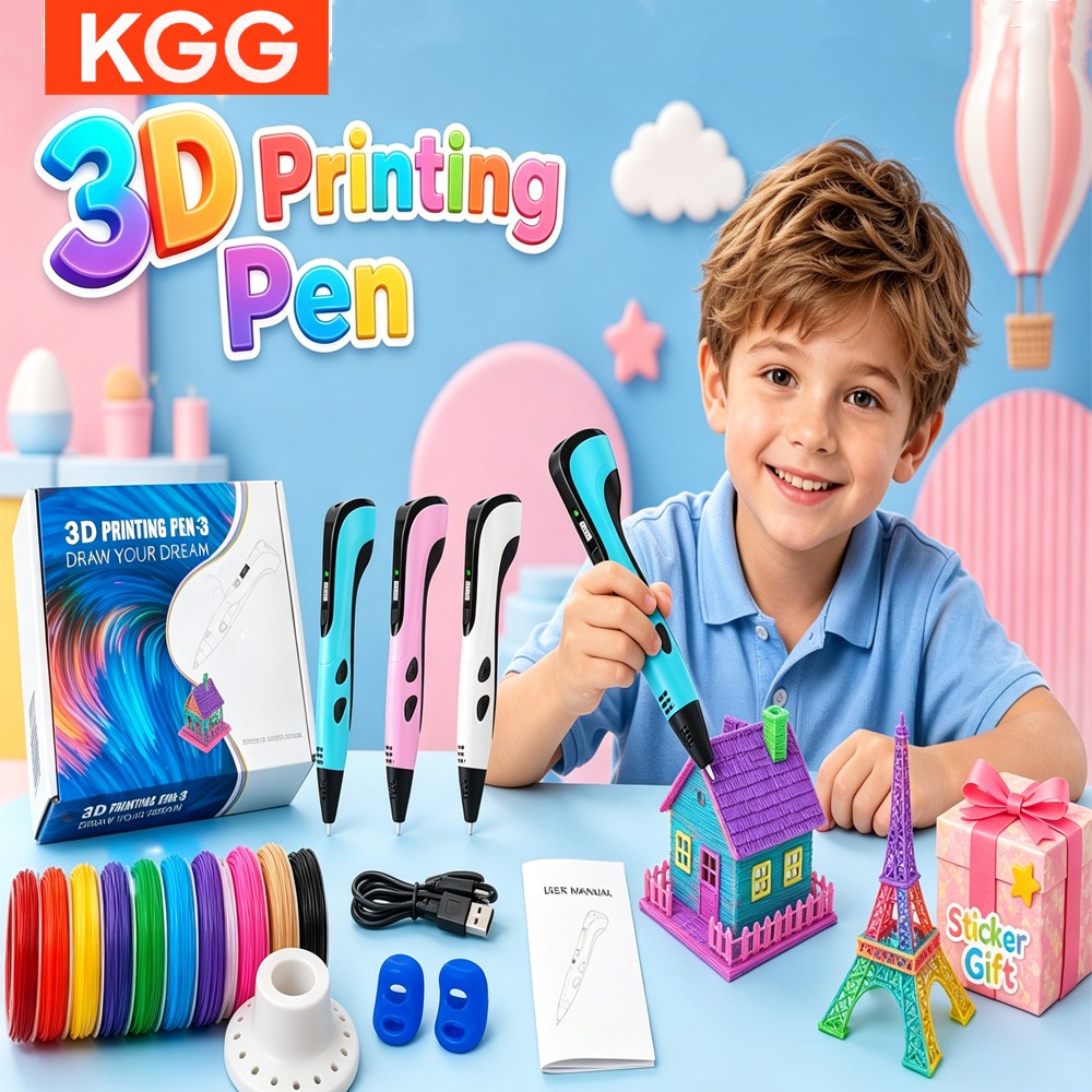 어린이용 3D 프린팅 드로잉 펜, 40가지 색상의 PL - Kids Education Degree 리뷰 및 가격